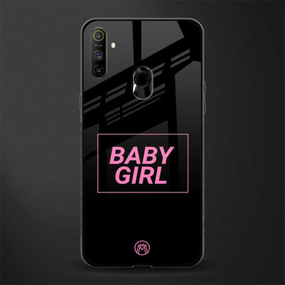 baby girl glass case for realme narzo 10a image