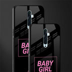 baby girl glass case for oppo reno 2f image-2
