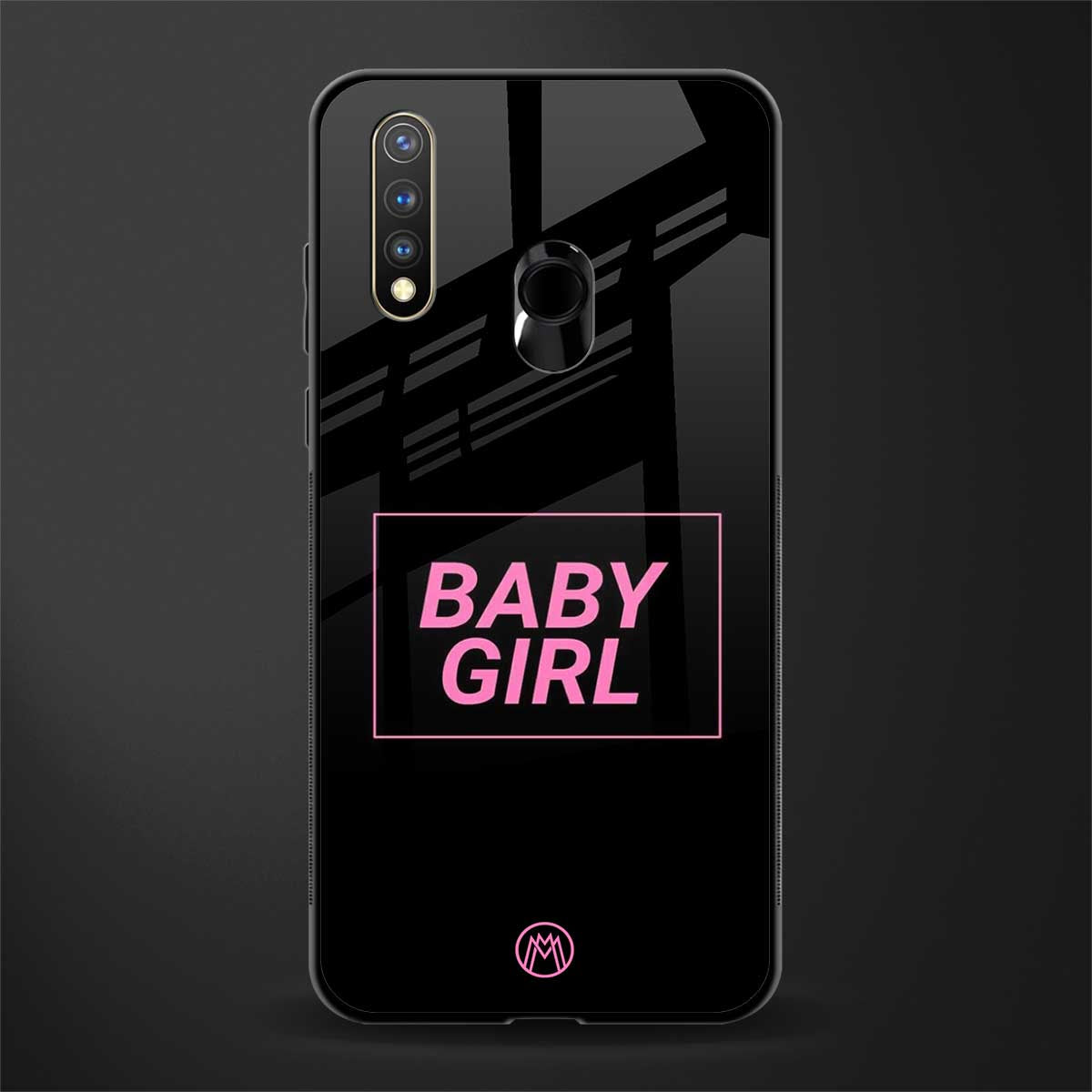 baby girl glass case for vivo u20 image