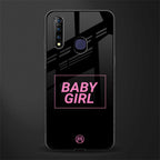 baby girl glass case for vivo z1 pro image