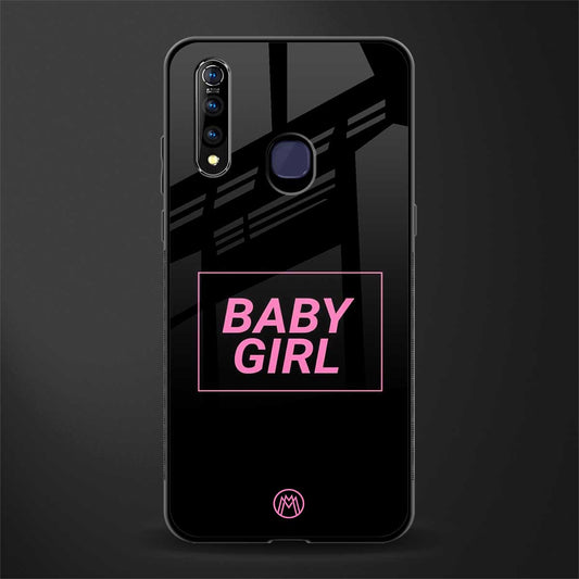 baby girl glass case for vivo z1 pro image