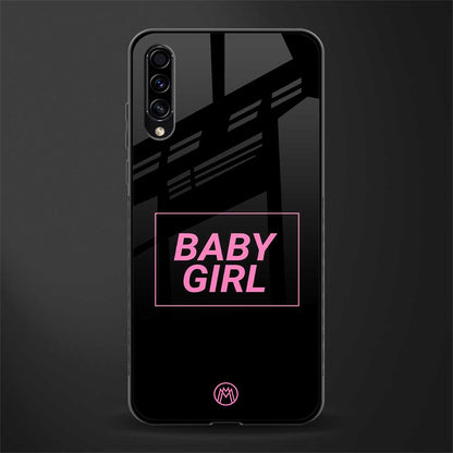 baby girl glass case for samsung galaxy a50 image