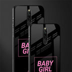 baby girl glass case for redmi 8 image-2