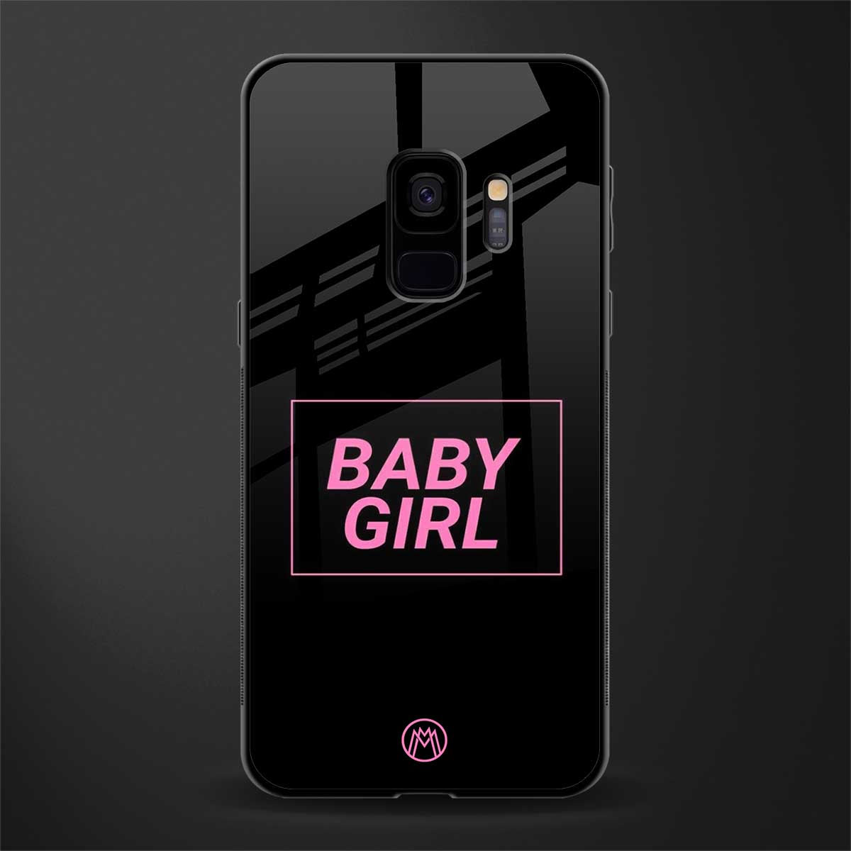 baby girl glass case for samsung galaxy s9 image