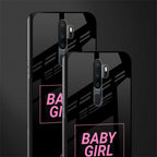 baby girl glass case for oppo a5 2020 image-2