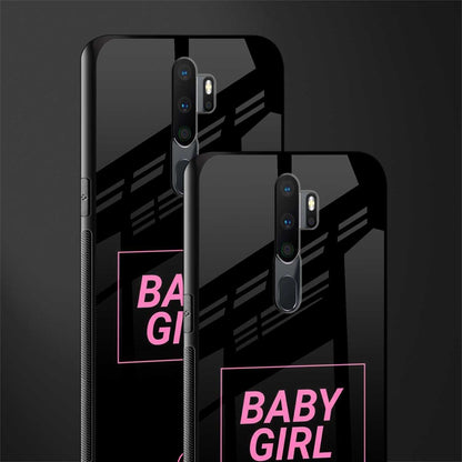 baby girl glass case for oppo a5 2020 image-2