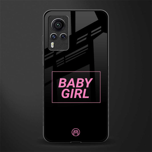 baby girl glass case for vivo x60 pro image