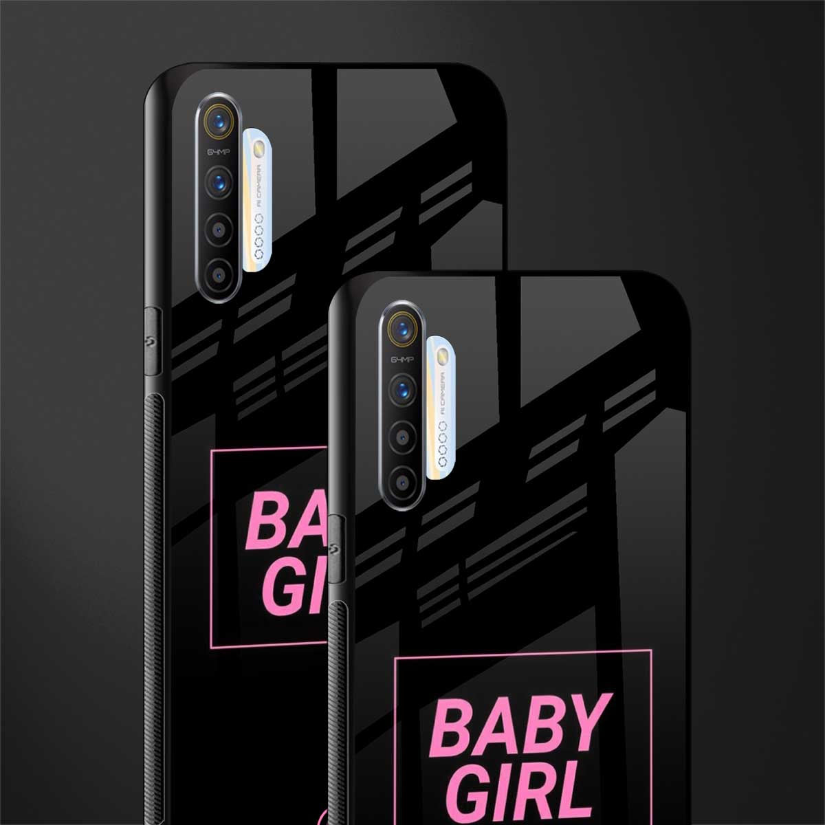 baby girl glass case for realme xt image-2