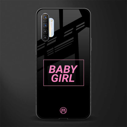 baby girl glass case for realme x2 image