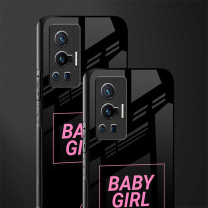 baby girl glass case for vivo x70 pro image-2