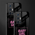 baby girl glass case for vivo x70 pro plus image-2
