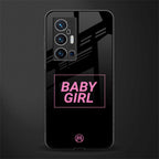 baby girl glass case for vivo x70 pro plus image