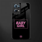 baby girl glass case for oppo reno7 pro 5g image