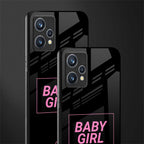 baby girl glass case for realme 9 pro plus 5g image-2
