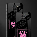baby girl glass case for redmi note 9 image-2