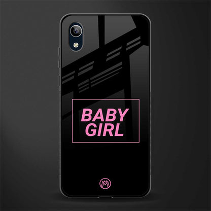 baby girl glass case for vivo y1s without fingerprint image