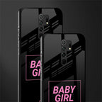 baby girl glass case for poco m2 image-2
