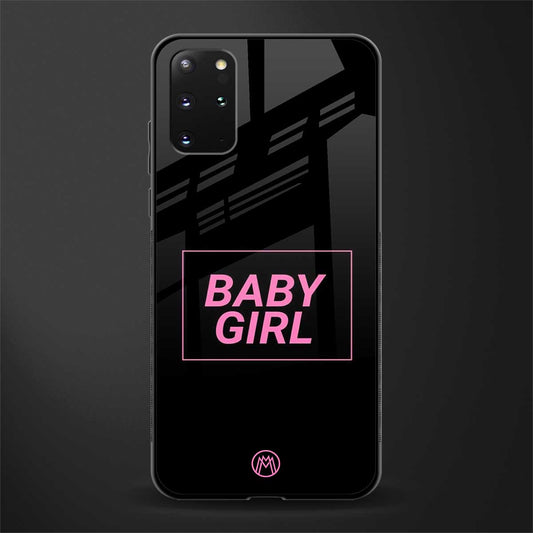 baby girl glass case for samsung galaxy s20 plus image