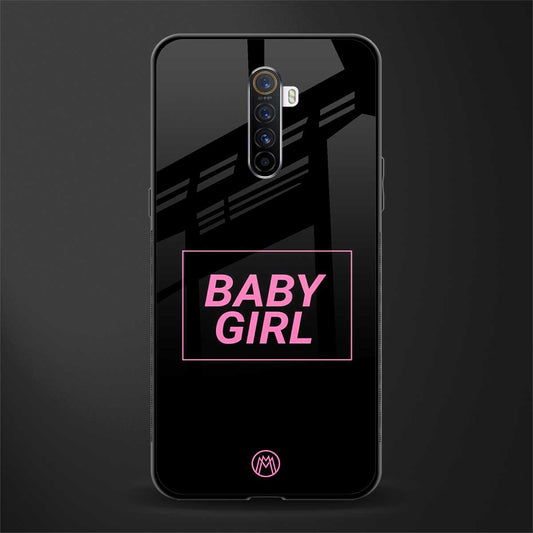 baby girl glass case for realme x2 pro image