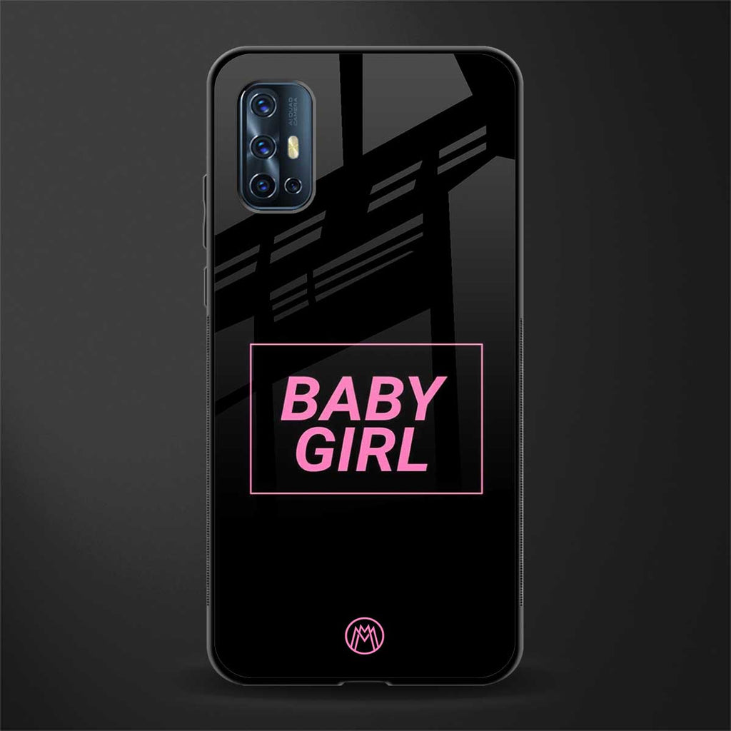 baby girl glass case for vivo v17 image