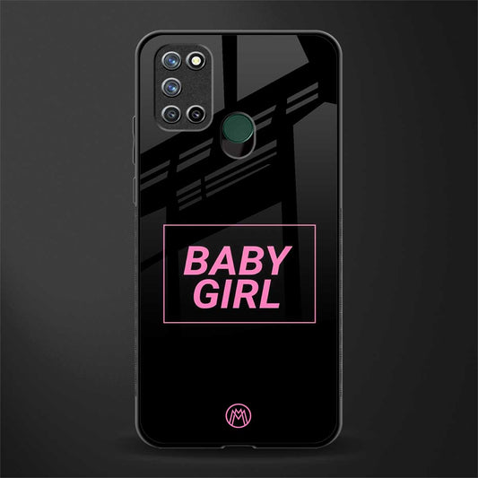 baby girl glass case for realme 7i image