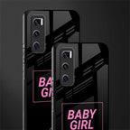 baby girl glass case for vivo v20 se image-2