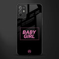 baby girl glass case for oppo f19 pro plus image
