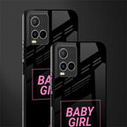 baby girl glass case for vivo y21s image-2