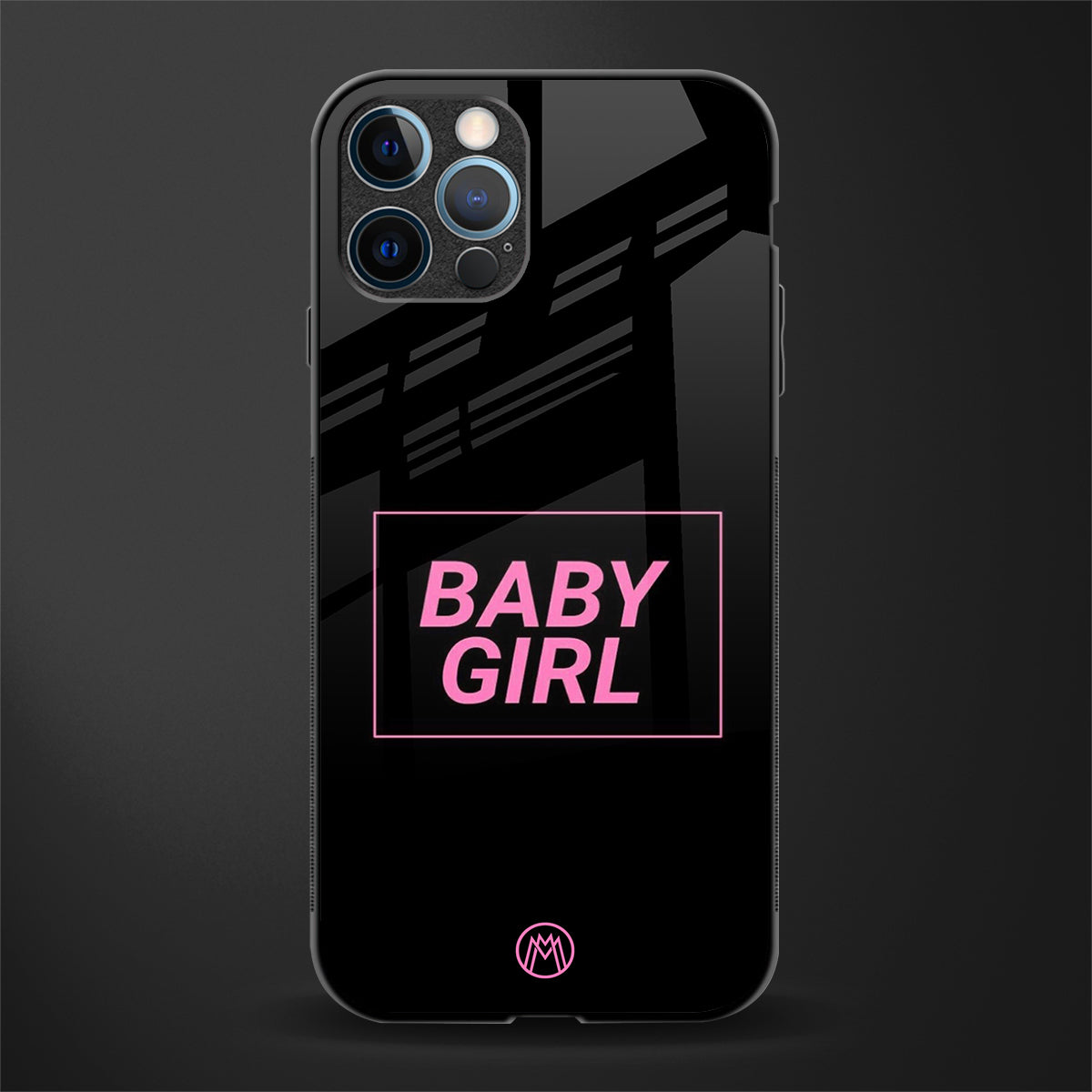 baby girl glass case for iphone 12 pro max image