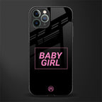 baby girl glass case for iphone 11 pro max image