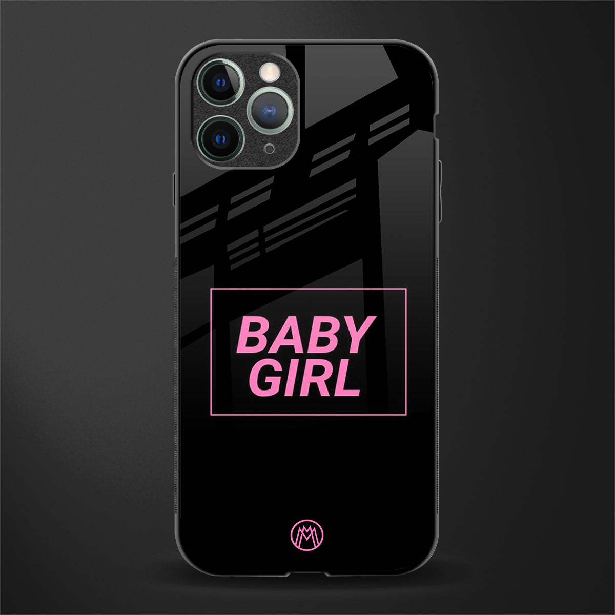 baby girl glass case for iphone 11 pro max image