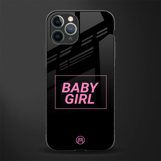 baby girl glass case for iphone 11 pro max image