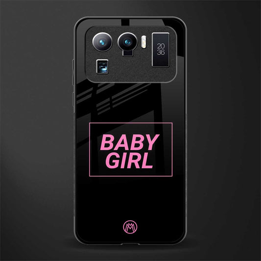 baby girl glass case for mi 11 ultra 5g image