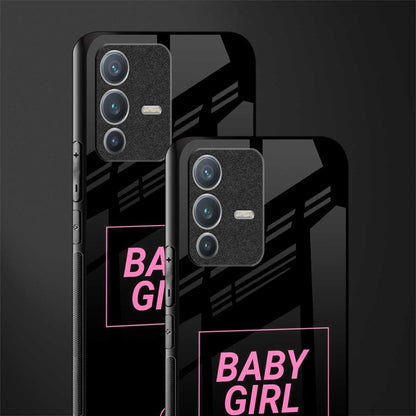 baby girl glass case for vivo v23 pro 5g image-2