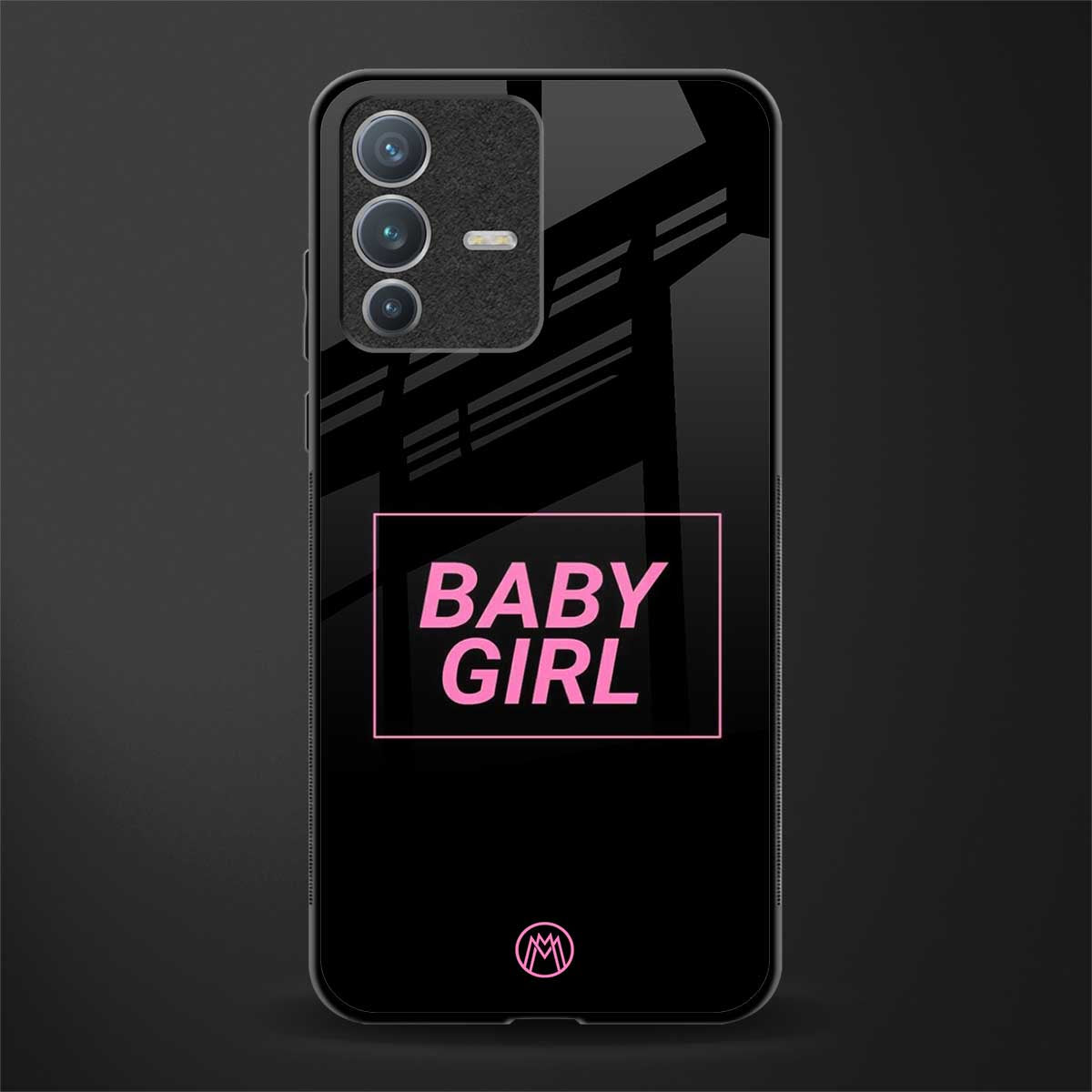 baby girl glass case for vivo v23 pro 5g image