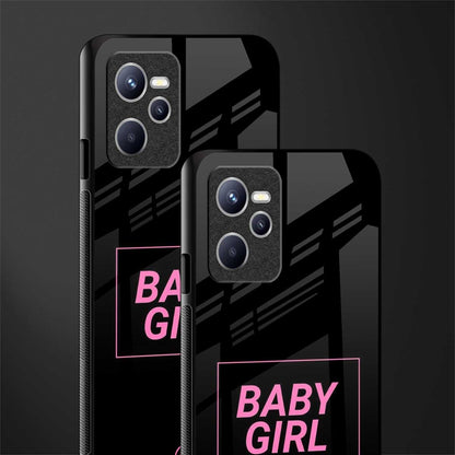 baby girl glass case for realme c35 image-2