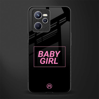 baby girl glass case for realme c35 image