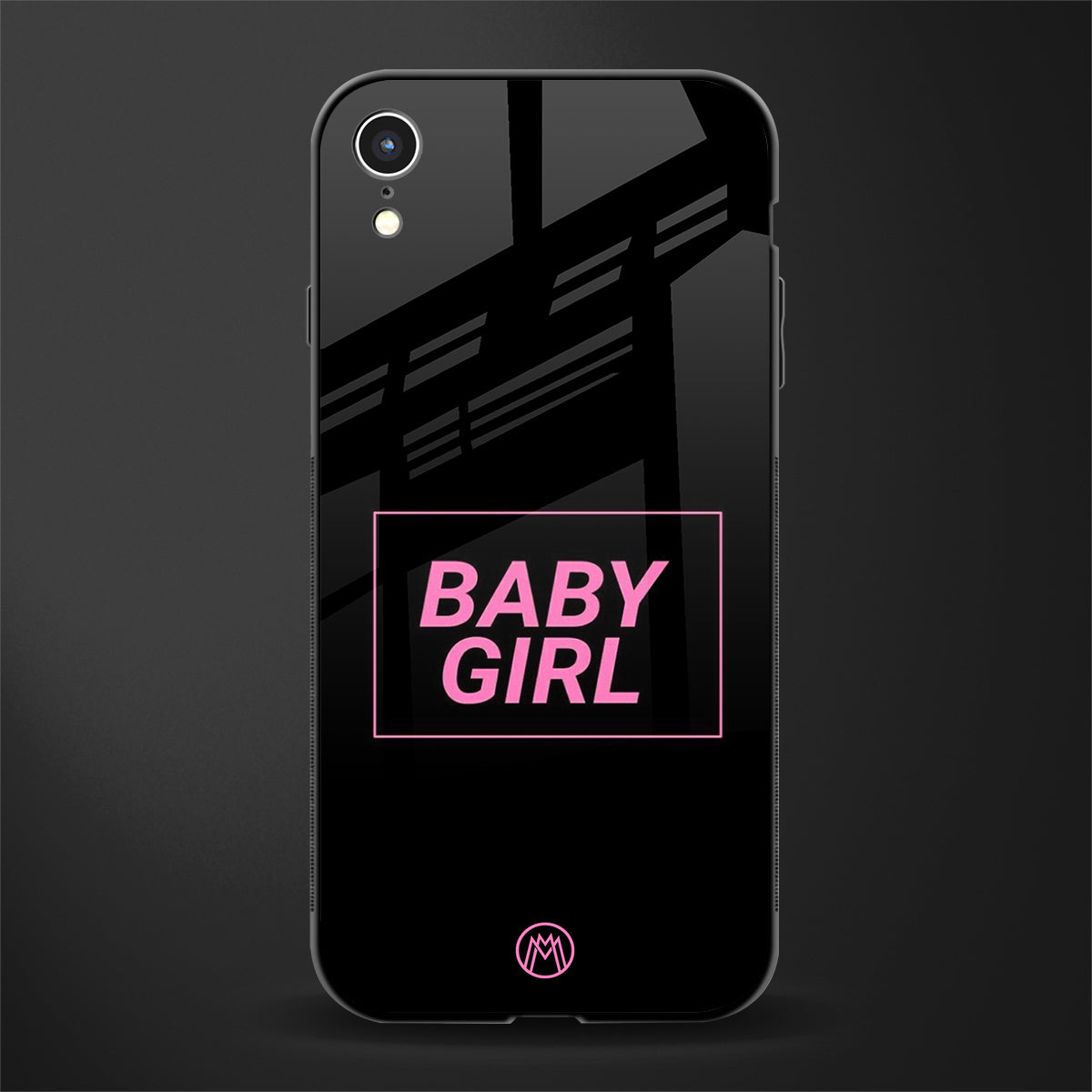 baby girl glass case for iphone xr image