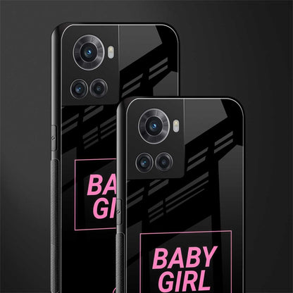 baby girl back phone cover | glass case for oneplus 10r 5g