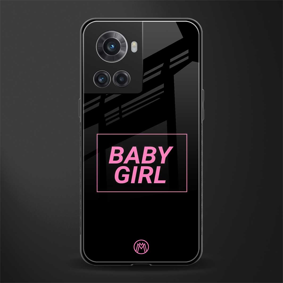 baby girl back phone cover | glass case for oneplus 10r 5g