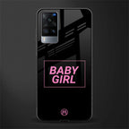 baby girl glass case for vivo x60 image