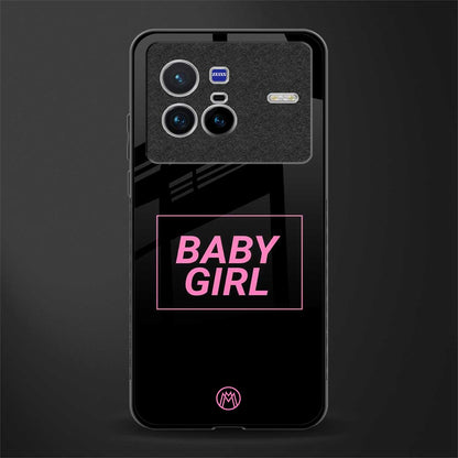 baby girl glass case for vivo x80 image