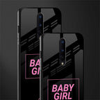 baby girl glass case for oneplus 8 image-2