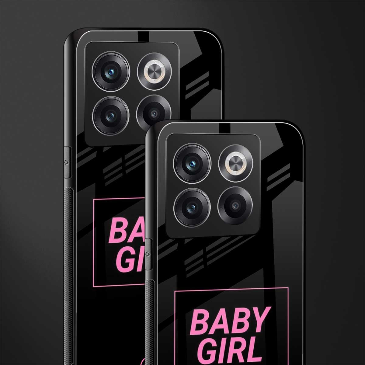 baby girl back phone cover | glass case for oneplus 10t