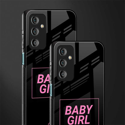 baby girl back phone cover | glass case for samsung galaxy f23 5g