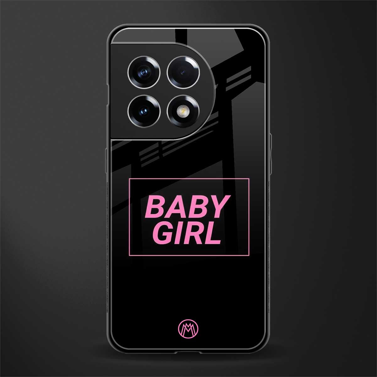 baby girl back phone cover | glass case for oneplus 11r