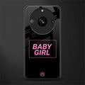 baby girl back phone cover | glass case for realme 11 pro 5g