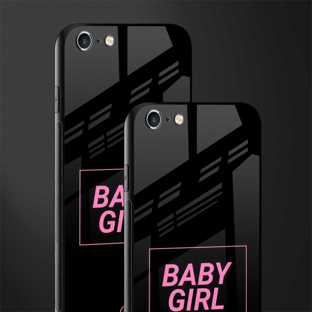 baby girl glass case for iphone 6s image-2
