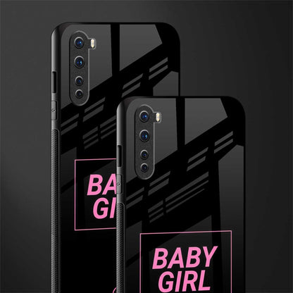 baby girl glass case for oneplus nord ac2001 image-2