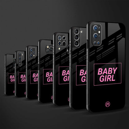 baby girl back phone cover | glass case for vivo y16